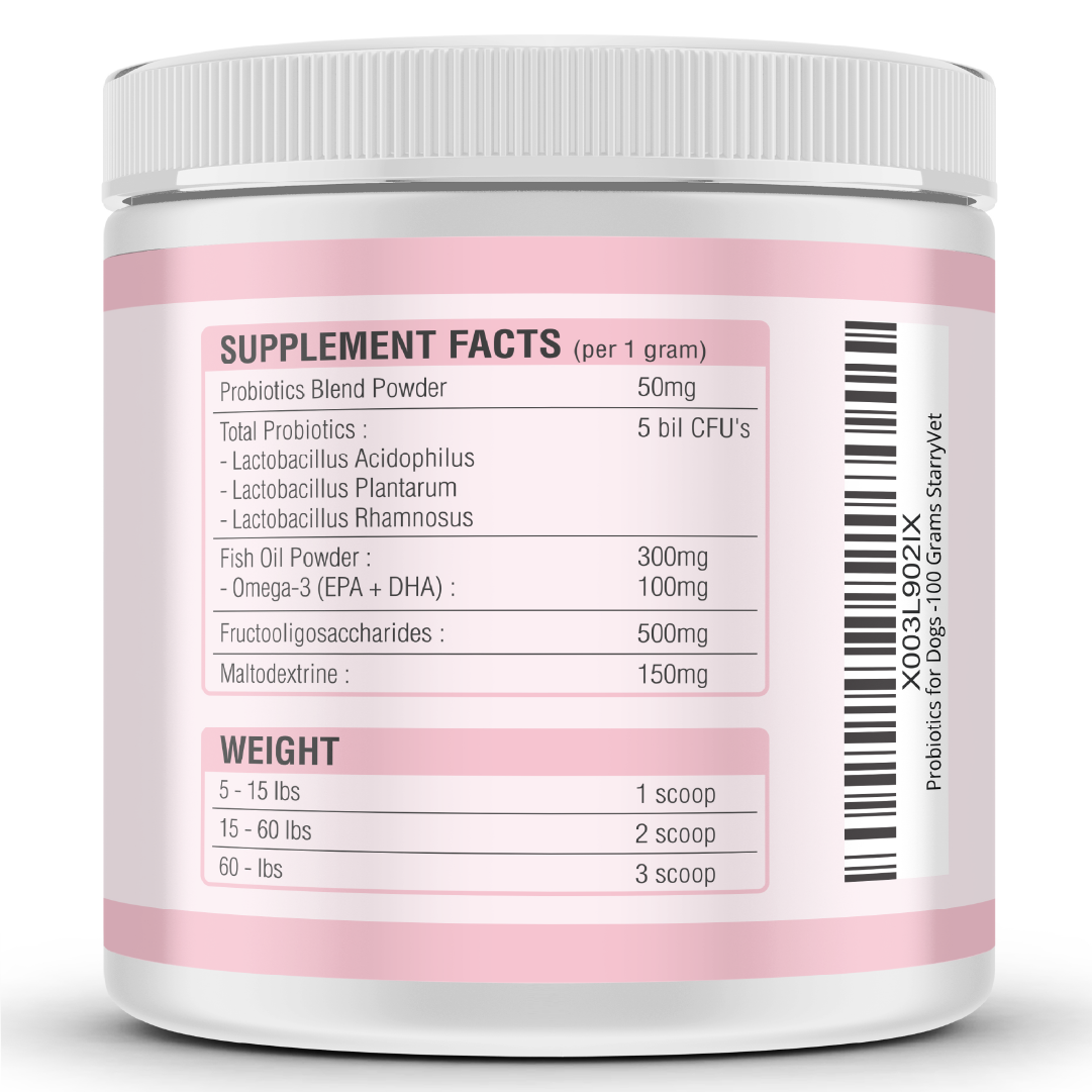 Probiotic Powders with Omega-3