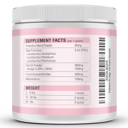 Probiotic Powders with Omega-3